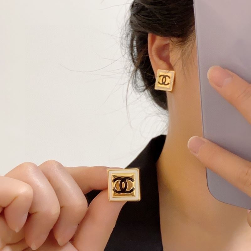 Ch*el earrings